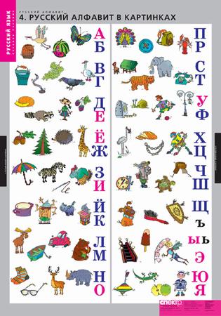 картинка Русский алфавит интернет-магазина Edusnab все для образовательного процесса