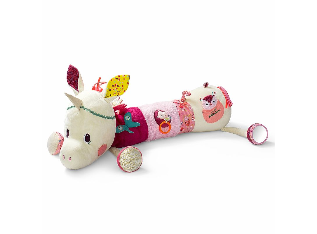 картинка Развивающая игрушка-валик Lilliputiens «Единорожка Луиза» от магазина снабжение школ