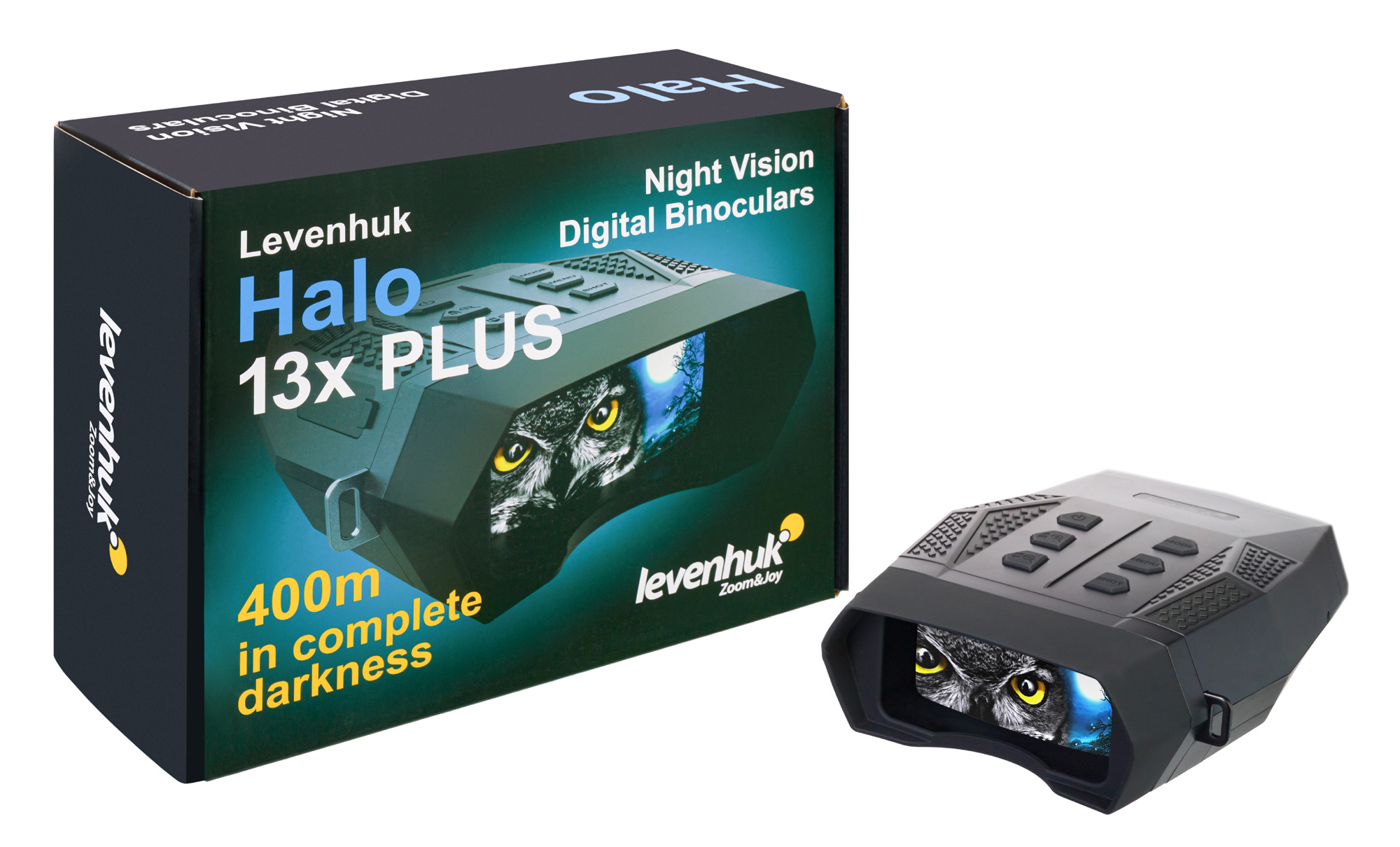 картинка Бинокль цифровой ночного видения Levenhuk Halo 13x PLUS от магазина снабжение школ