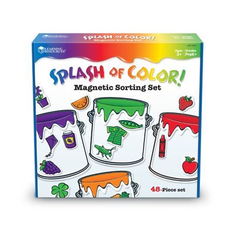 картинка Развивающая игрушка для сортировки "Цветные брызги" (48 элементов) от магазина снабжение школ