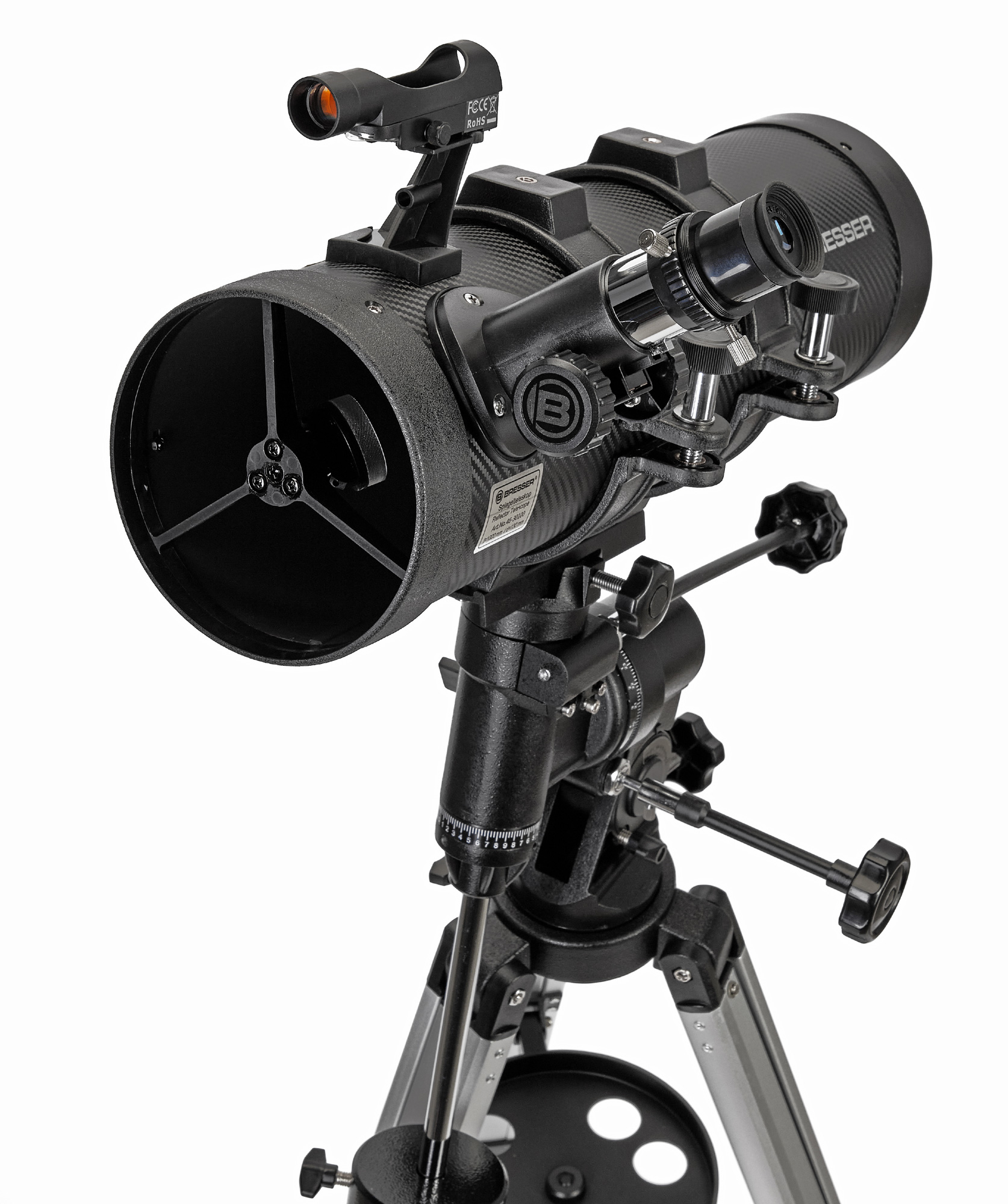 картинка Телескоп Bresser Spica 130/1000 EQ3, с адаптером для смартфона от магазина снабжение школ