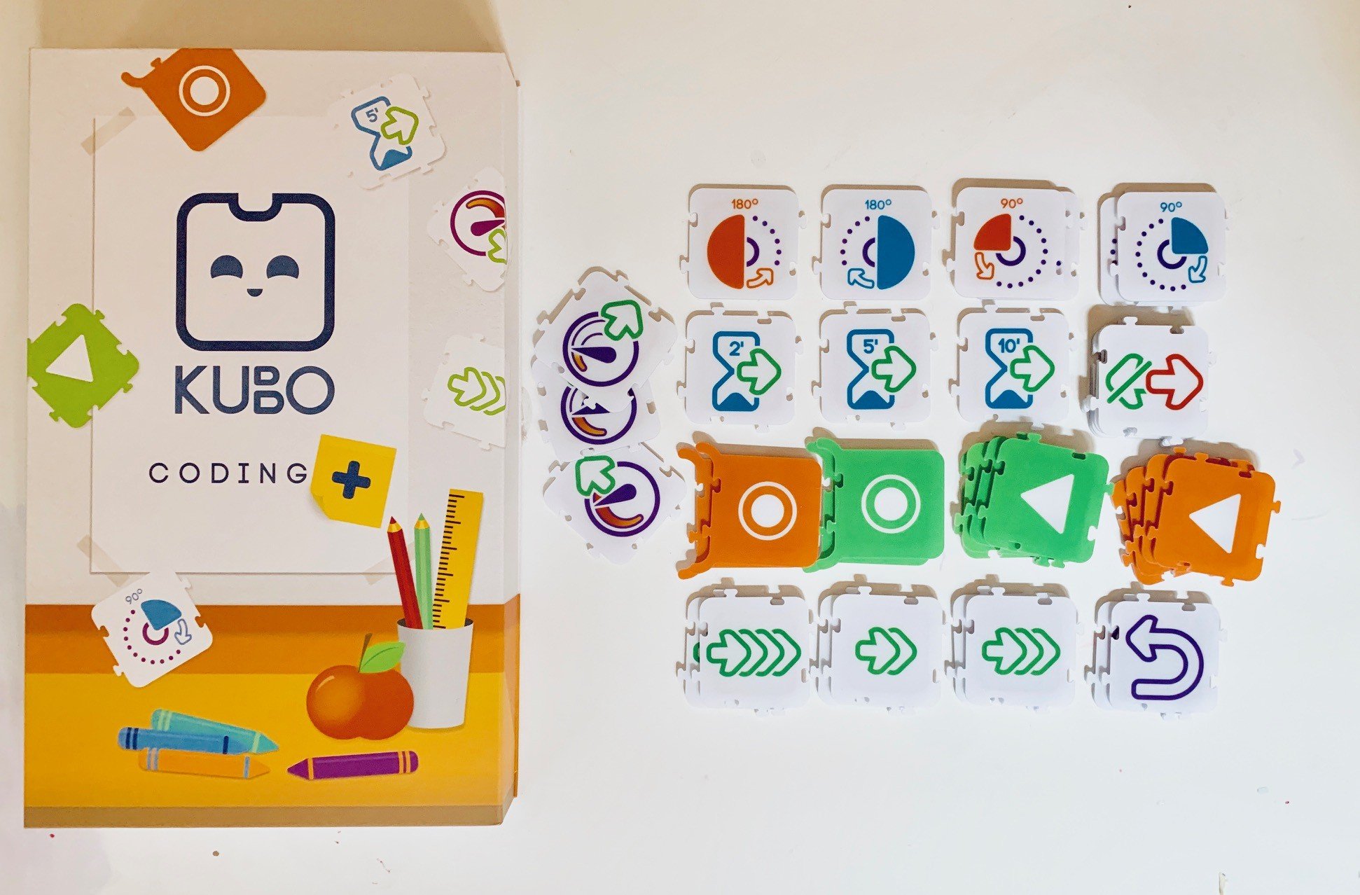картинка Набор пластинок "Программирование с KUBO+" от магазина снабжение школ 1