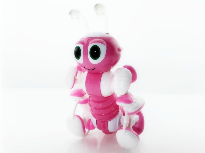 картинка Р/У робот-муравей трансформируемый, звук, свет, танцы (розовый) от магазина снабжение школ