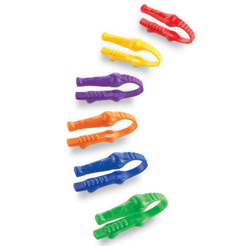 картинка Развивающая игрушка «Щипчики-Крокодильчики»  (12 элементов) от магазина снабжение школ
