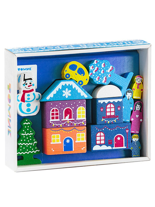картинка Цветной городок "Зима" от магазина снабжение школ