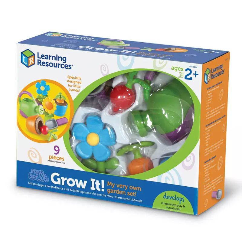 картинка Игрушечный набор садовника  (серия New Sprouts, 9 элементов) от магазина снабжение школ