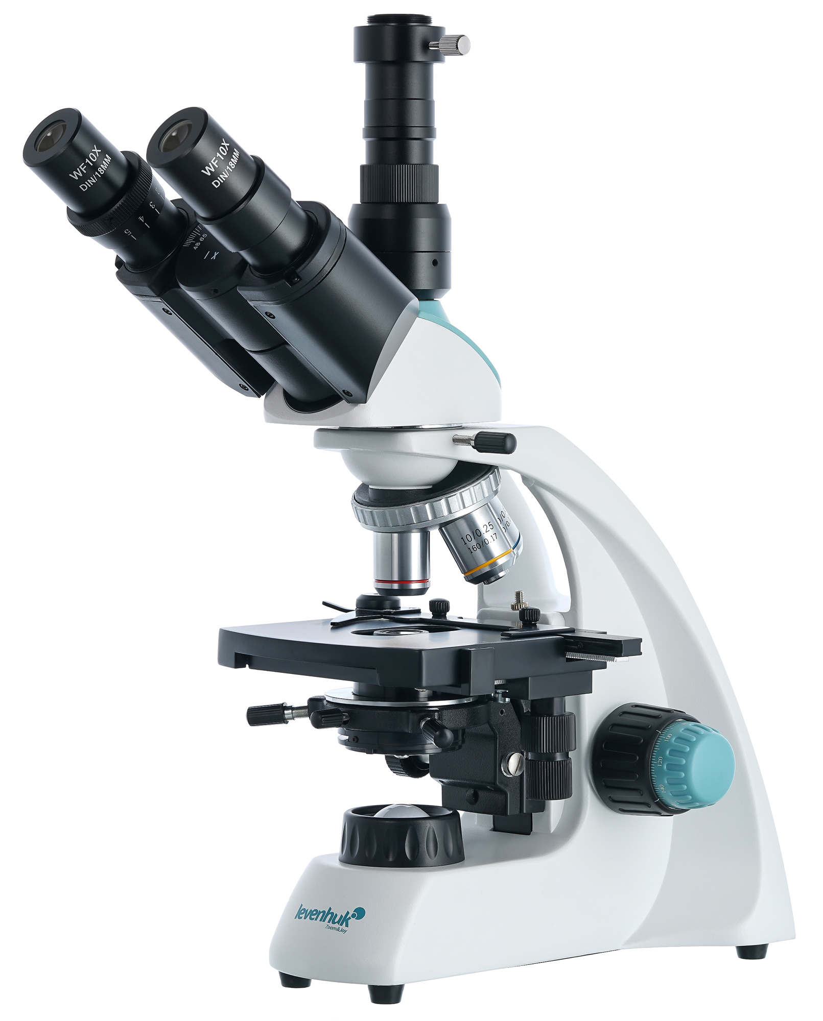 картинка Микроскоп Levenhuk 400T, тринокулярный от магазина снабжение школ