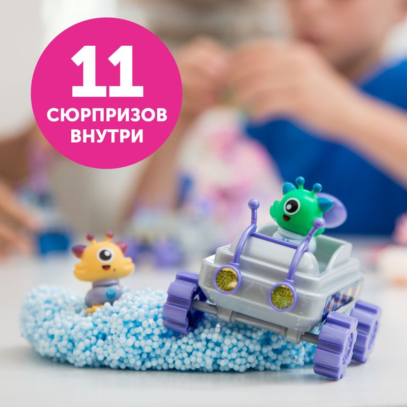 картинка ПлэйФоум PlayFoam Капсула с сюрпризом "Луноход" (4 капсулы с фигурками) от магазина снабжение школ