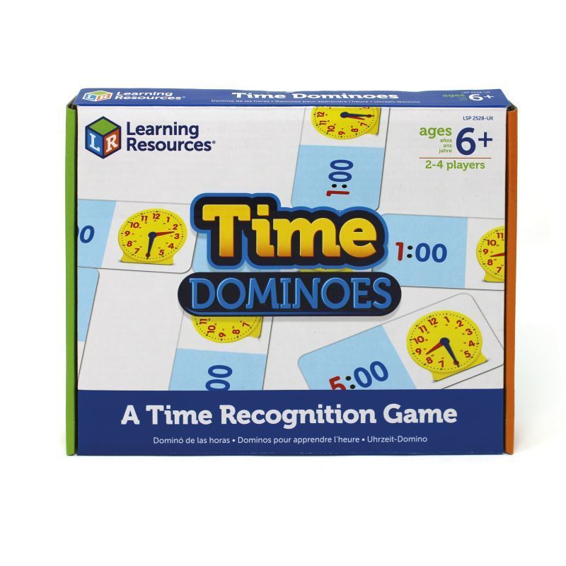 картинка Развивающая игрушка "Учимся определять время. Домино" (36 элементов) от магазина снабжение школ