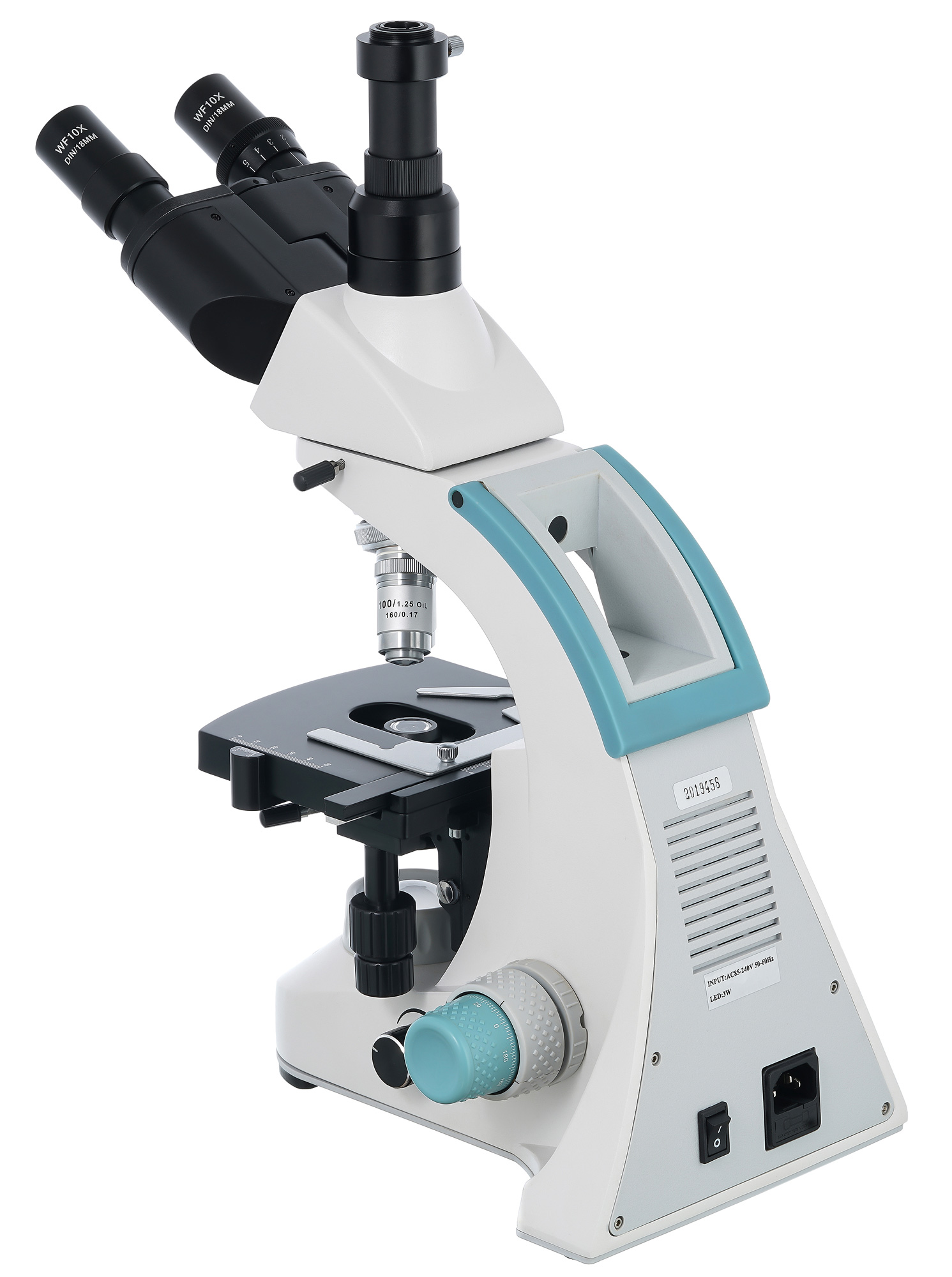 картинка Микроскоп цифровой Levenhuk D900T, 5,1 Мпикс, тринокулярный от магазина снабжение школ