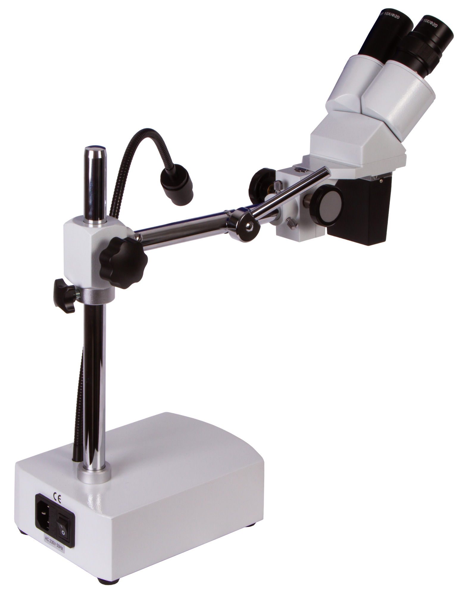 картинка Микроскоп стереоскопический Bresser Biorit ICD CS 5–20x LED от магазина снабжение школ