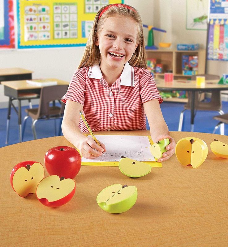 картинка Развивающая игрушка "Яблочные доли"  (магнитный, 10 элементов) от магазина снабжение школ