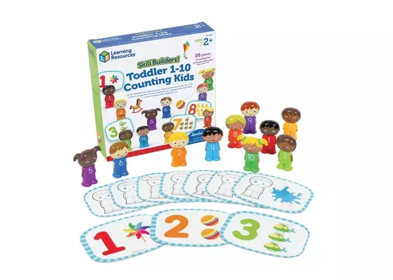 картинка Развивающая игрушка "Фигурки Дети учатся считать" (20 Элементов) от магазина снабжение школ