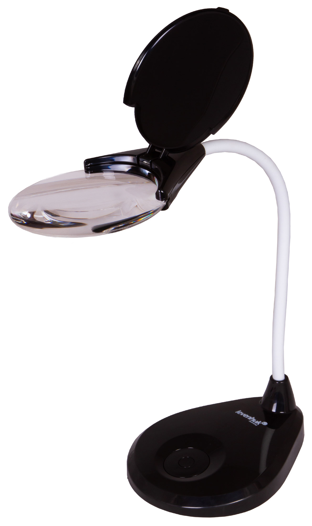 картинка Лупа-лампа Levenhuk Zeno Lamp ZL7, черная от магазина снабжение школ