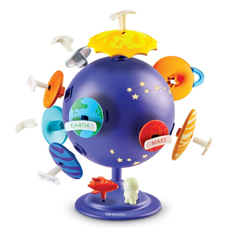 картинка Развивающая игрушка "Мой первый глобус. Космос" (21 элемент с наклейками) от магазина снабжение школ