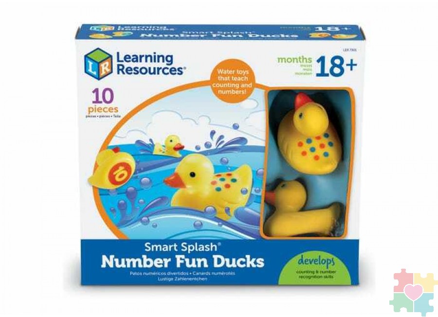 картинка Развивающая игрушка "Уточки учат цифры" (серия Smart Splash, 10 элементов) от магазина снабжение школ
