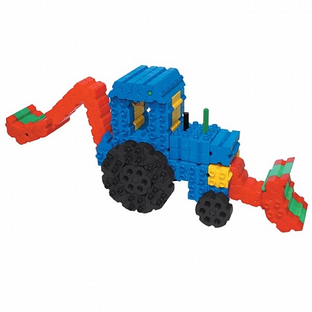 картинка Конструктор Morphun «Строительные машины» Jumbo Vehicles Set от магазина снабжение школ
