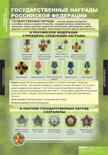 картинка Символы воинской чести интернет-магазина Edusnab все для образовательного процесса
