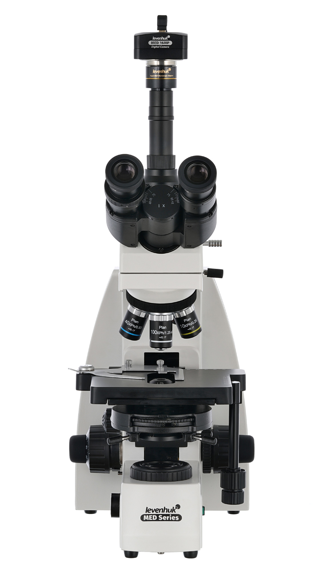 картинка Микроскоп цифровой Levenhuk MED D45T, тринокулярный от магазина снабжение школ