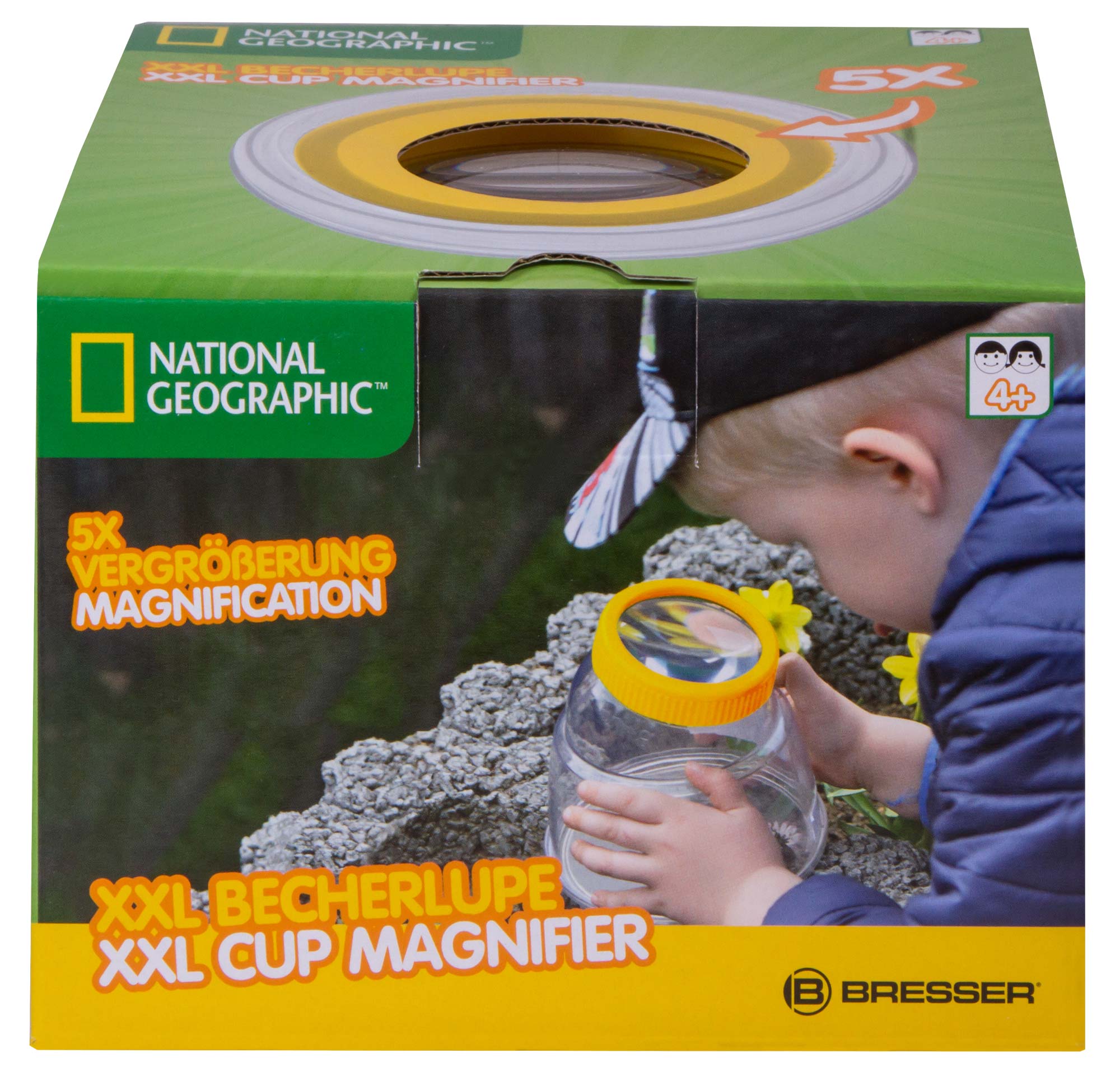 картинка Лупа-стакан Bresser National Geographic 5x XXL от магазина снабжение школ