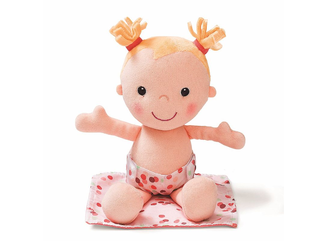 картинка Мягкая куколка в переноске с игрушкой Lilliputiens от магазина снабжение школ