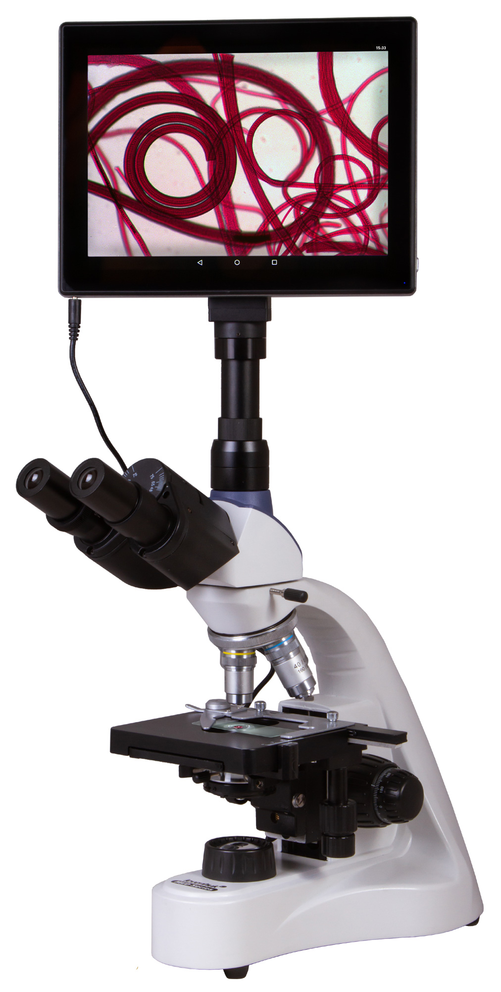 картинка Микроскоп цифровой Levenhuk MED D10T LCD, тринокулярный от магазина снабжение школ