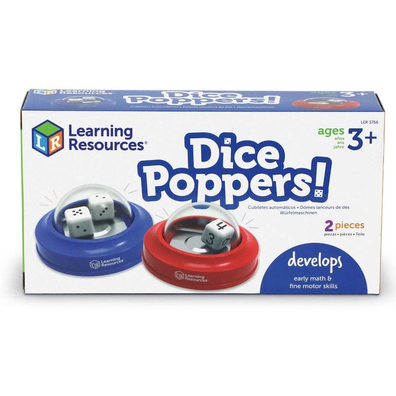 картинка Развивающая игрушка "Кубики в колбах"  (Dice Poppers!, 2 элемента) от магазина снабжение школ