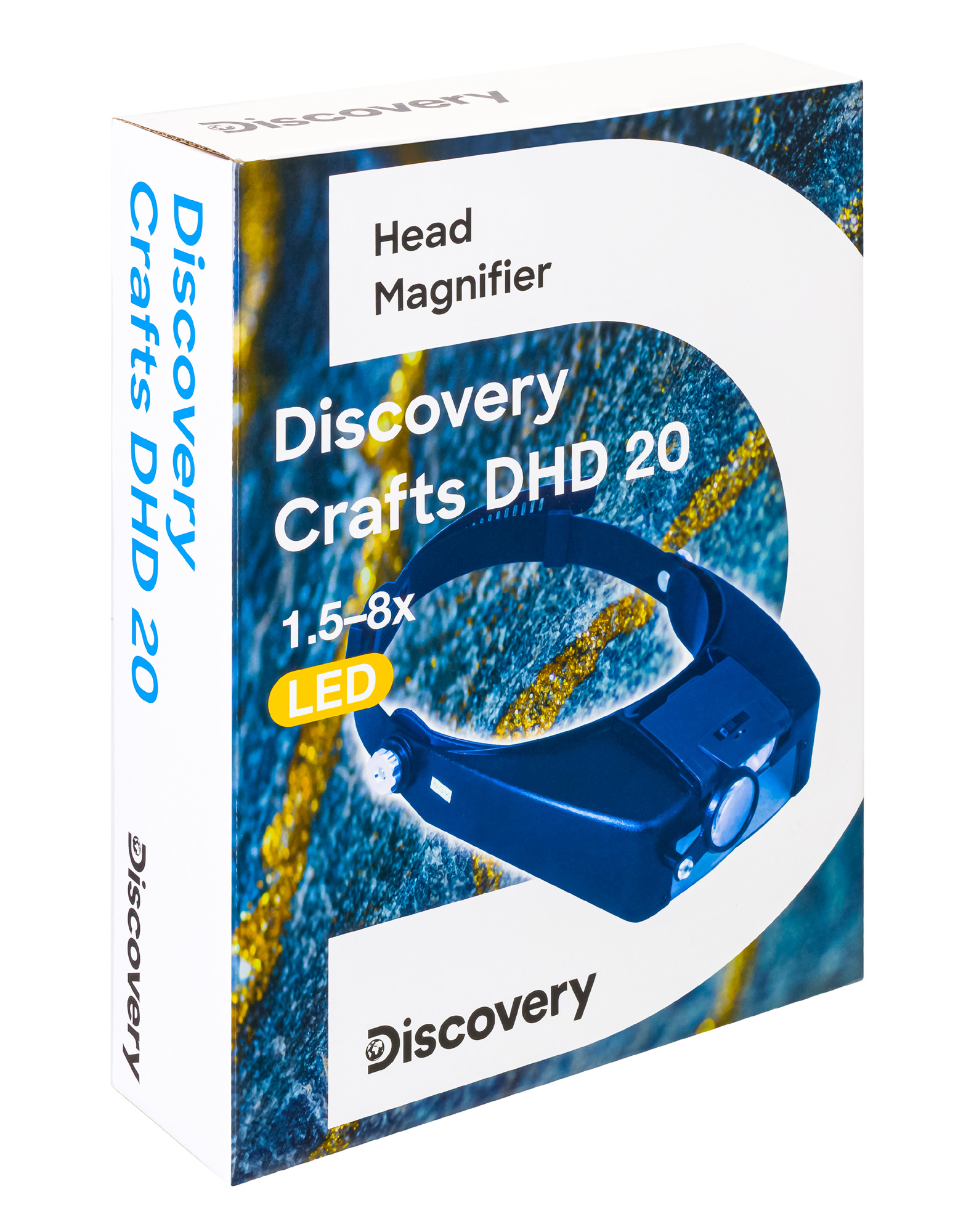 картинка Лупа налобная Discovery Crafts DHD 20 от магазина снабжение школ