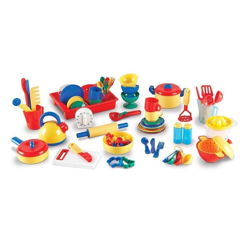 картинка Развивающая игрушка посуда "Делюкс"  (серия Pretend & Play, 76 элементов) от магазина снабжение школ