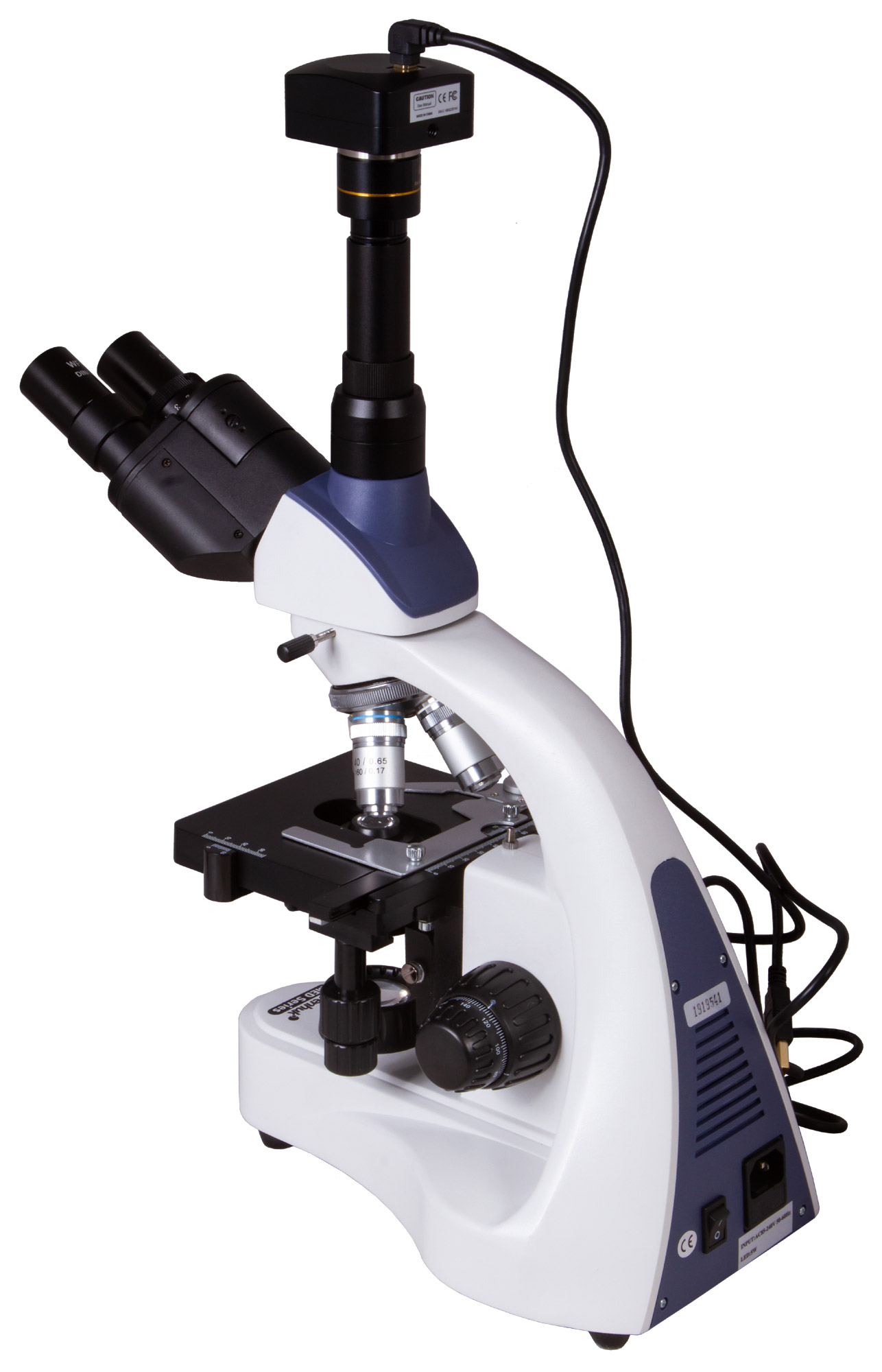 картинка Микроскоп цифровой Levenhuk MED D10T, тринокулярный от магазина снабжение школ