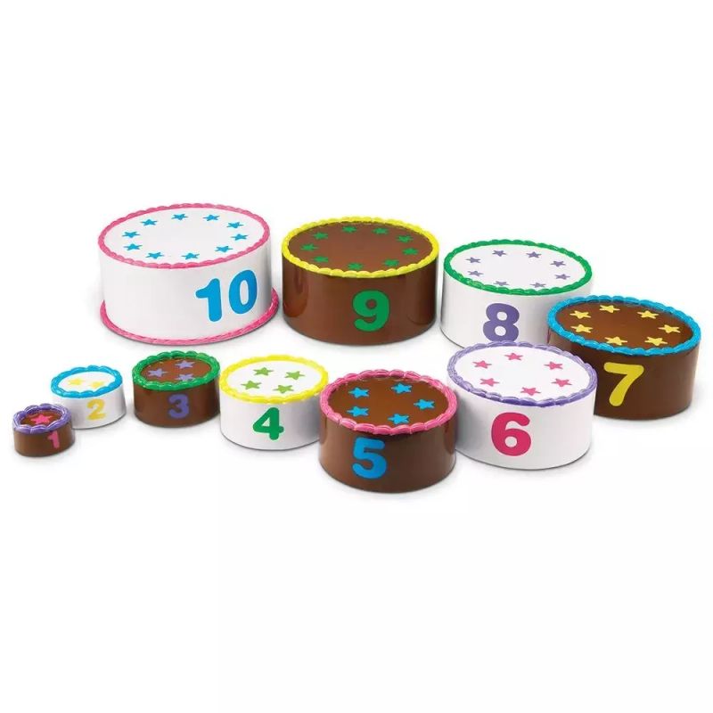 картинка Развивающая игрушка "Слоеные пироги»  (серия Smart Snacks, 10 элементов) от магазина снабжение школ