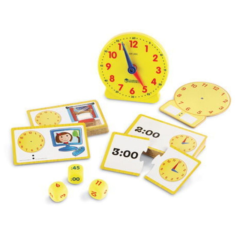 картинка Развивающая игрушка "Учимся определять время"  (41 элемент) от магазина снабжение школ