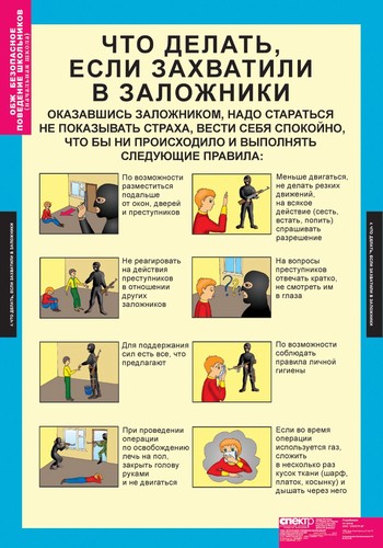 картинка Безопасное поведение школьников (нач. школа) интернет-магазина Edusnab все для образовательного процесса