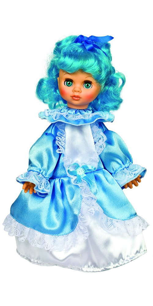 картинка Девочка с голубыми волосами Весна от магазина снабжение школ