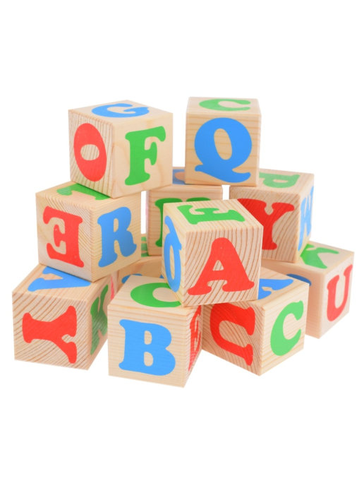 картинка Кубики "Алфавит" Английский от магазина снабжение школ