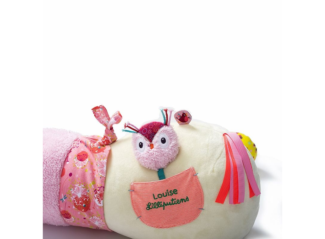 картинка Развивающая игрушка-валик Lilliputiens «Единорожка Луиза» от магазина снабжение школ