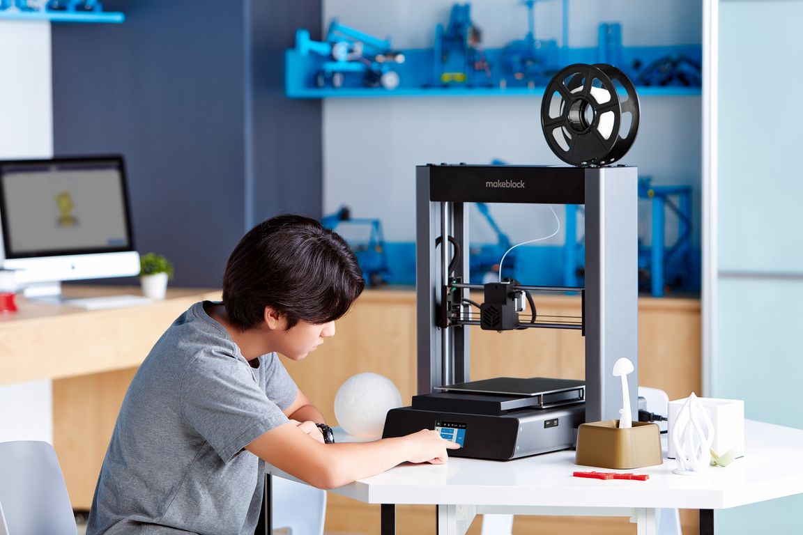 картинка 3D-принтер с насадкой для лазерной гравировки mCreate от магазина снабжение школ