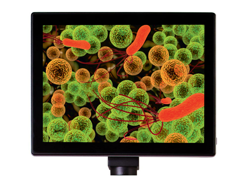 картинка Камера цифровая Levenhuk MED 5 Мпикс с ЖК-экраном 9,4" для микроскопов от магазина снабжение школ