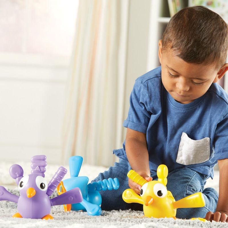 картинка Развивающая игрушка "Друзья-павлины" (5 элементов) от магазина снабжение школ