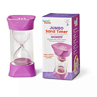 Развивающая игрушка "Песочные часы. 10 минут" (Гигантский таймер, фиолетовый)